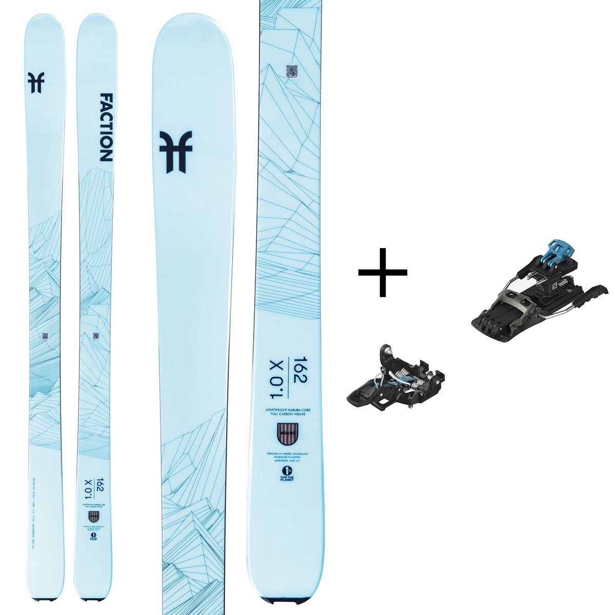 Agent 1.0X with Salomon MTN Tour Binding